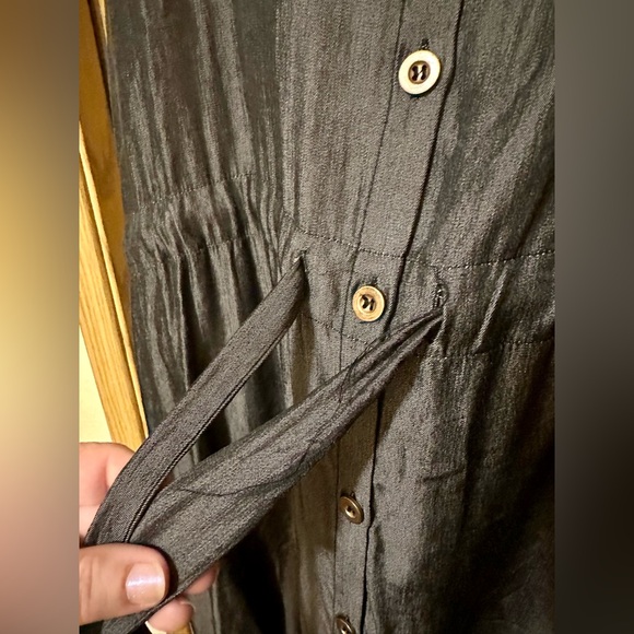 LuLaRoe Stacie dress gray size large. NWT. - Picture 4 of 5